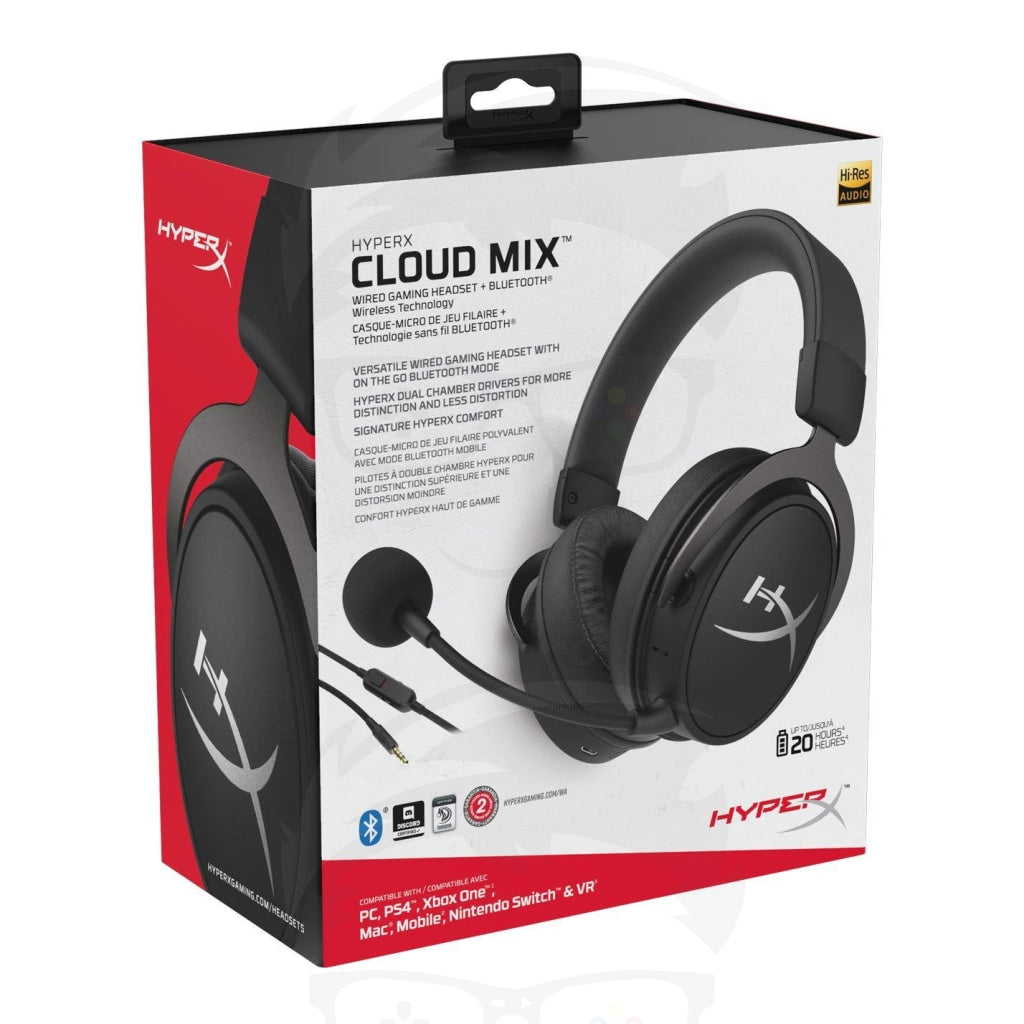 Hyperx Cloud Mix Wired And Bluetooth Gaming Headset Hyperx Cloud Mix Wired And Bluetooth Gaming Headset